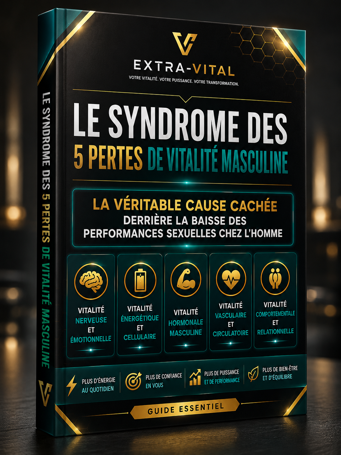 Guide Extra-Vital « Le Syndrome des 5 Pertes de Vitalité Masculine »